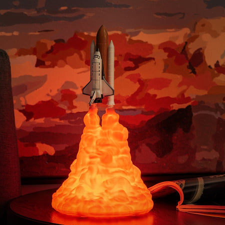 Space Shuttle Lamp and Moon Lamps