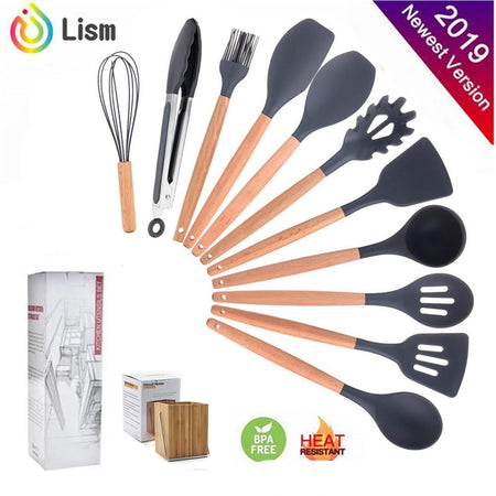 11pcs Silicone Cooking Utensils