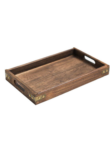 Retro Wooden Serving Tray