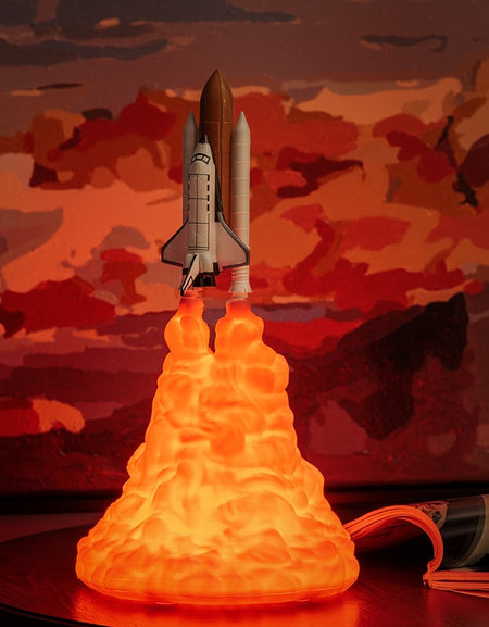 Space Shuttle Lamp and Moon Lamps