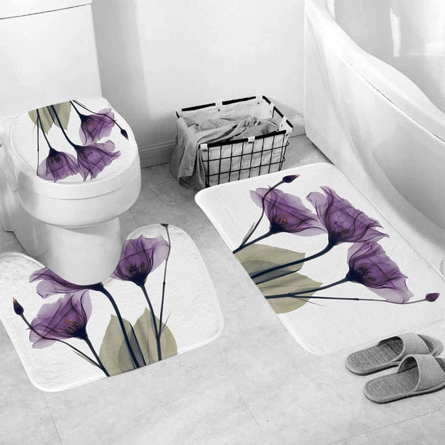 3pcs Non-Slip Bathroom Rug
