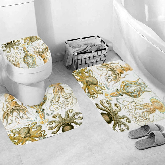 3pcs Non-Slip Bathroom Rug