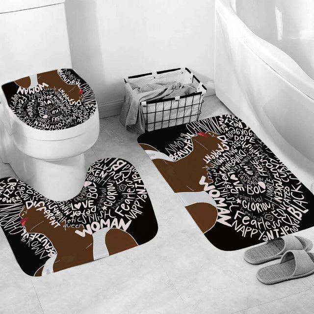 3pcs Non-Slip Bathroom Rug