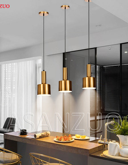 Nordic Brass Pendant Lights