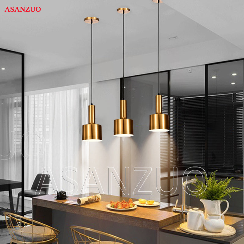 Nordic Brass Pendant Lights