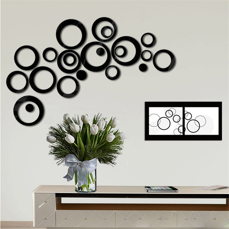 DIY Circles Wall Stickers