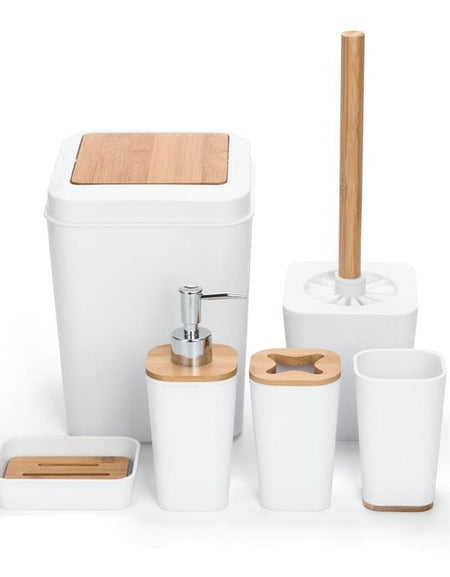 Plastic Bathroom Set