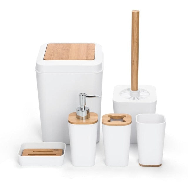 Plastic Bathroom Set