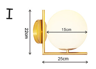 Modern Minimalist Golden Pendant Light
