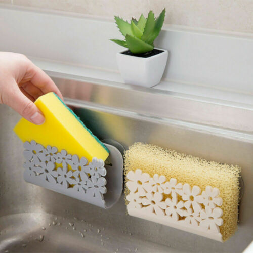 Kitchen Dish Cloths and Sponge Rack