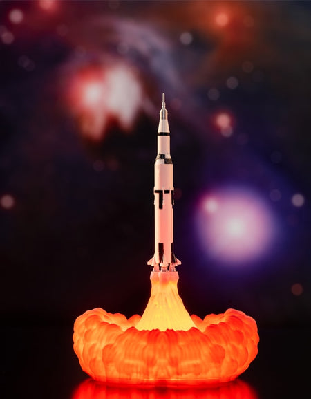Night Light Apollo 5 For Moon Land