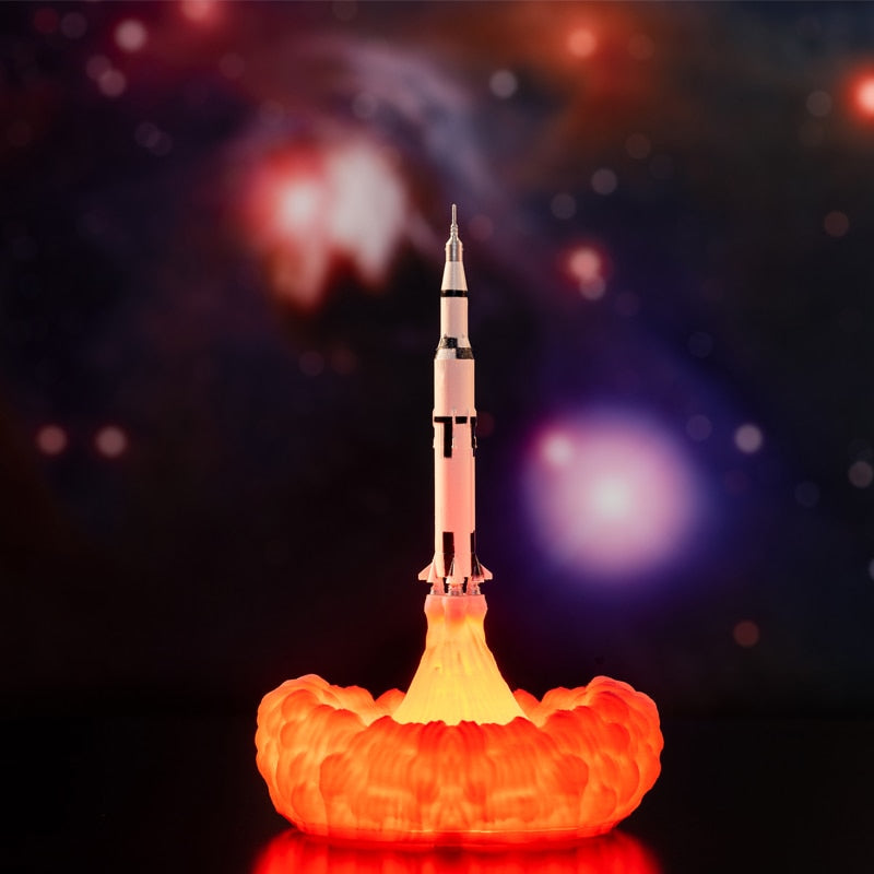 Night Light Apollo 5 For Moon Land