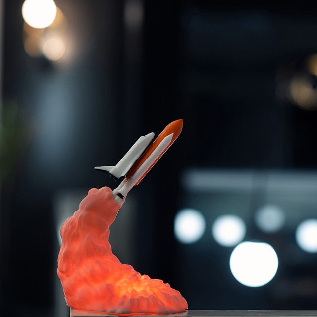 Space Shuttle Lamp and Moon Lamps