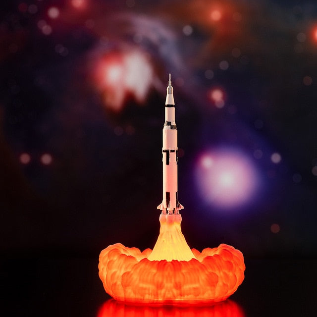 Space Shuttle Lamp and Moon Lamps