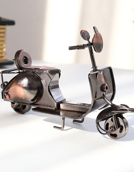 Creative Iron Scooter Decoration