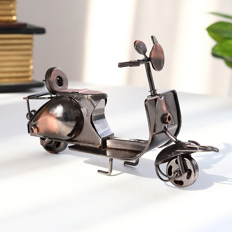 Creative Iron Scooter Decoration