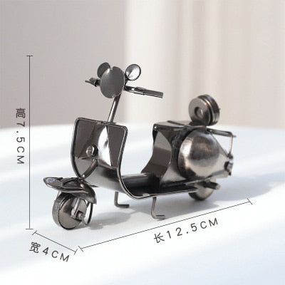 Creative Iron Scooter Decoration
