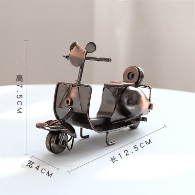 Creative Iron Scooter Decoration