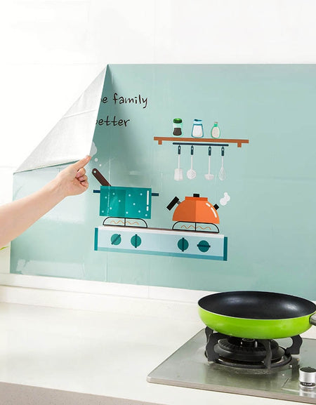 Oil Proof Oven Wall Wallpapers