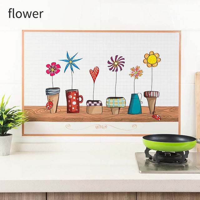 Oil Proof Oven Wall Wallpapers