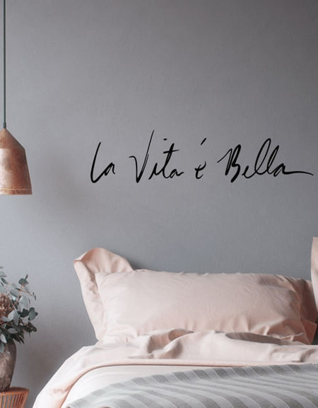 Italian Byword Wall Stickers