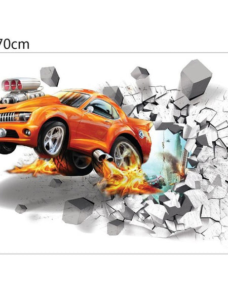 Creative 3D Car Wall Stickers