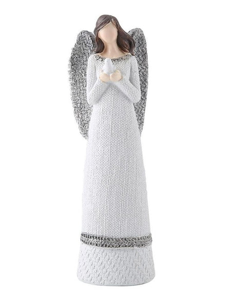 20cm Resin White Beauty Sculpted Figure