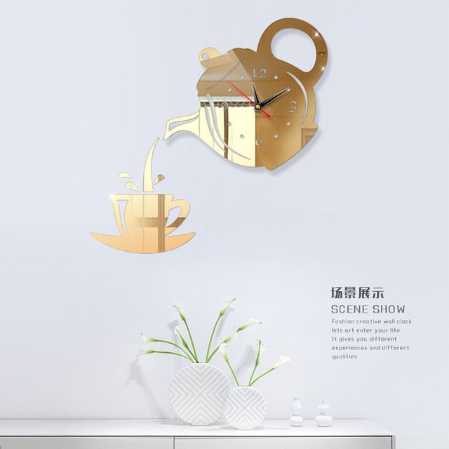 Acrylic Tea Time Wall Decor