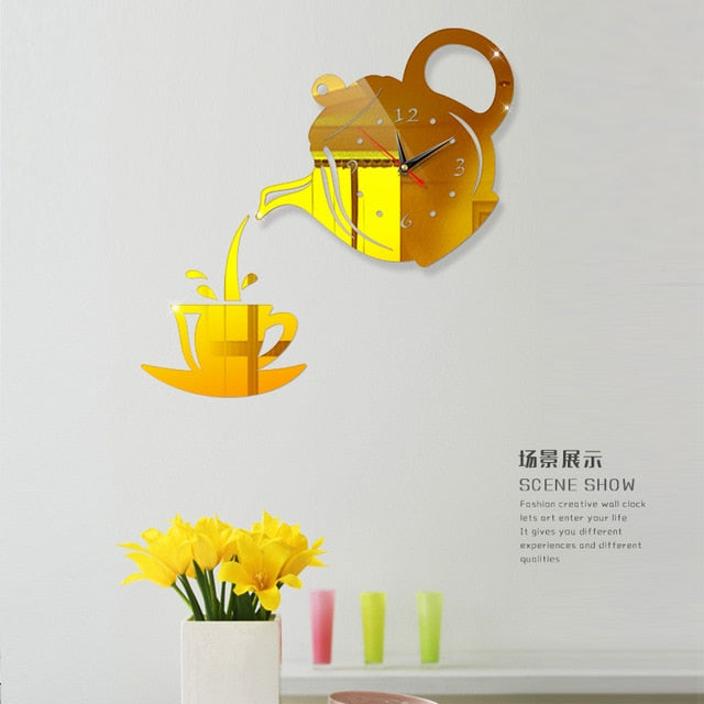 Acrylic Tea Time Wall Decor