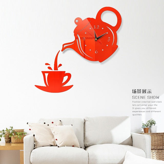 Acrylic Tea Time Wall Decor
