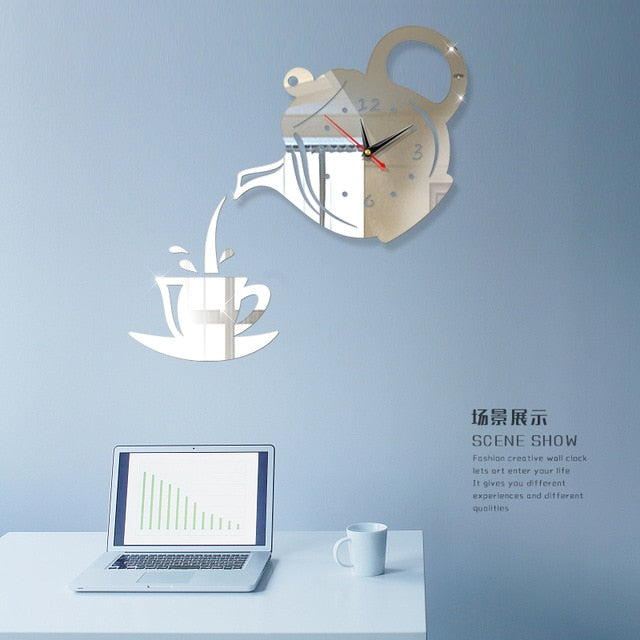 Acrylic Tea Time Wall Decor