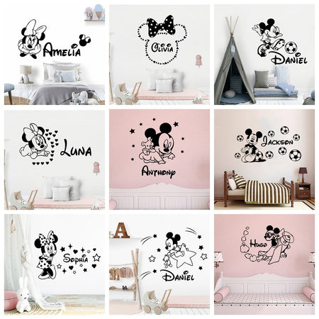 Mickey Minnie Mouse Wall Sticker