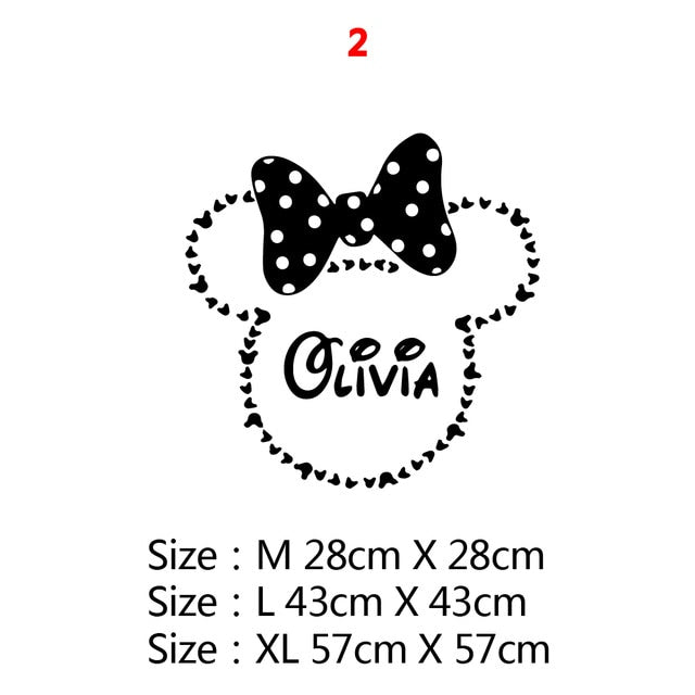 Mickey Minnie Mouse Wall Sticker