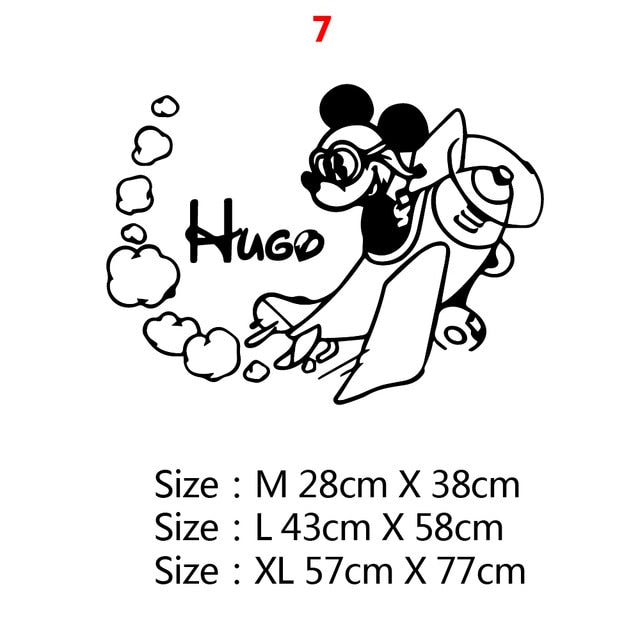 Mickey Minnie Mouse Wall Sticker