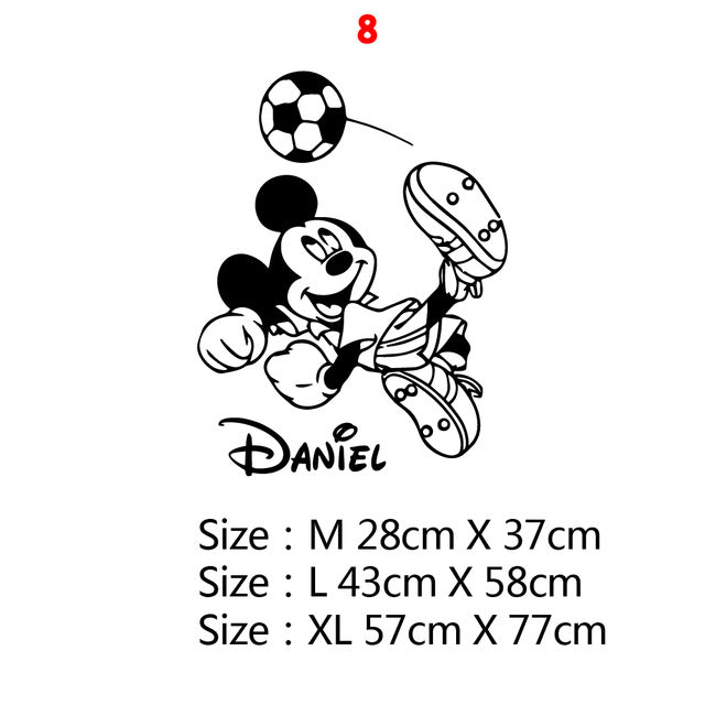 Mickey Minnie Mouse Wall Sticker