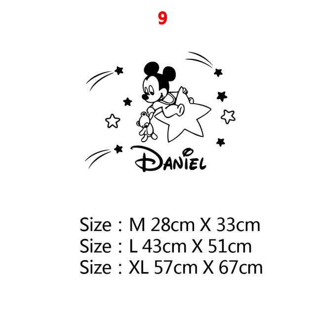Mickey Minnie Mouse Wall Sticker