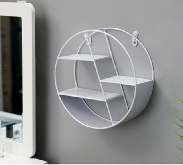 Nordic Metal Decorative Shelf
