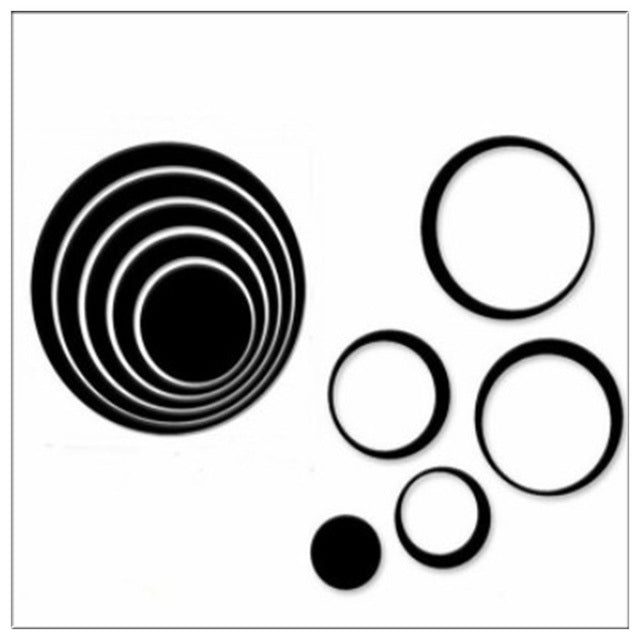 DIY Circles Wall Stickers