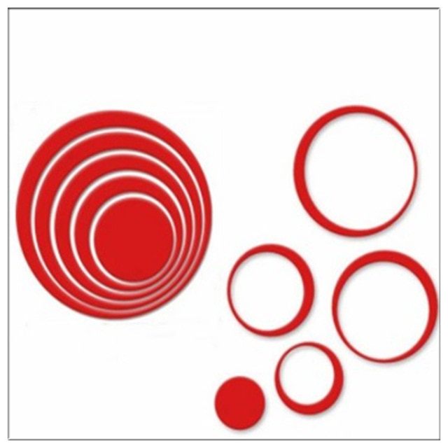 DIY Circles Wall Stickers