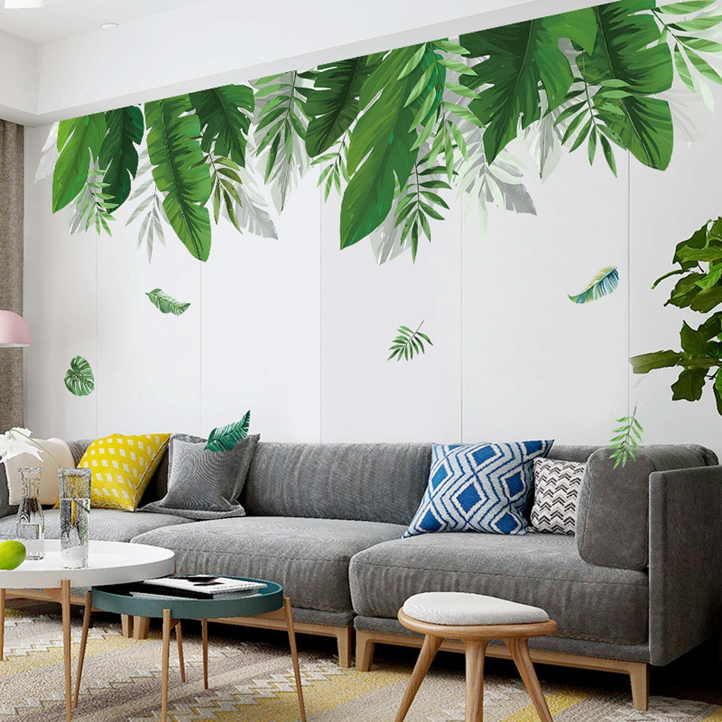 Tropical Leaves Wall Sticker