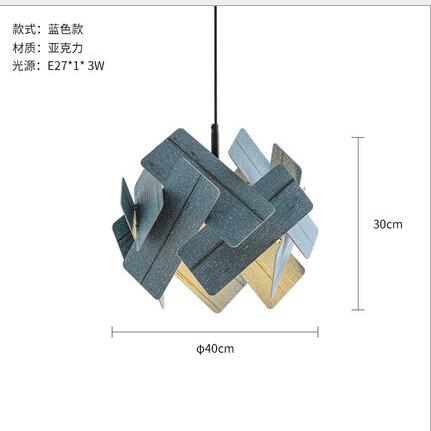 Nordic Minimalist Bedroom Pendant Lamp