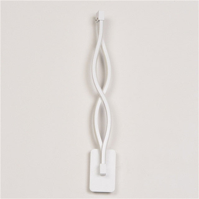 Aluminum Wave Wall Light