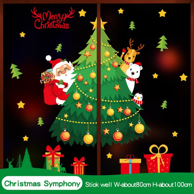 Christmas Stickers for Window