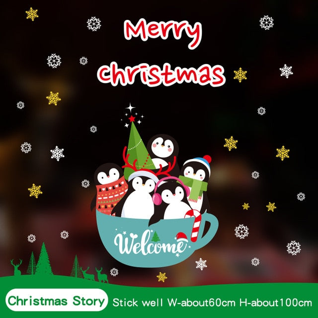 Christmas Stickers for Window