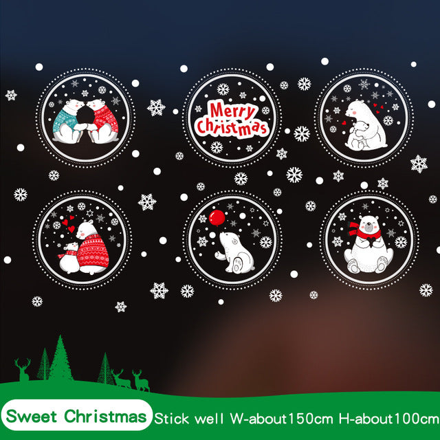 Christmas Stickers for Window