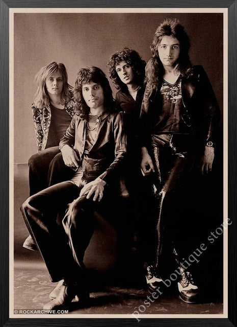 Queen Band Music Kraft Paper