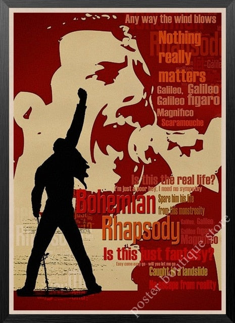 Queen Band Music Kraft Paper