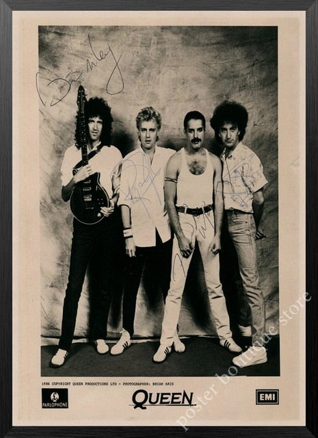 Queen Band Music Kraft Paper