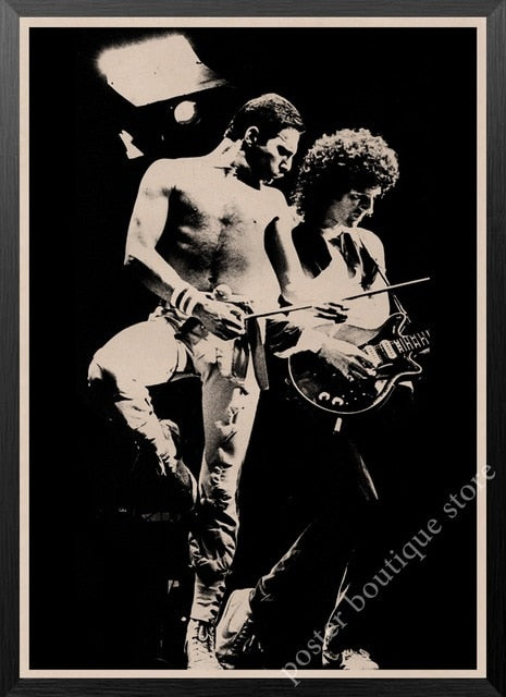 Queen Band Music Kraft Paper
