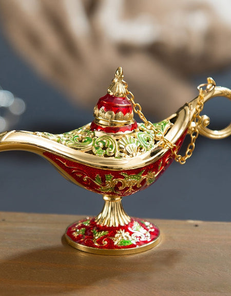 Middle East Aladin Lamp Figurine